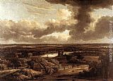 Famous Dutch Paintings - Dutch Landscape Viewed from the Dunes